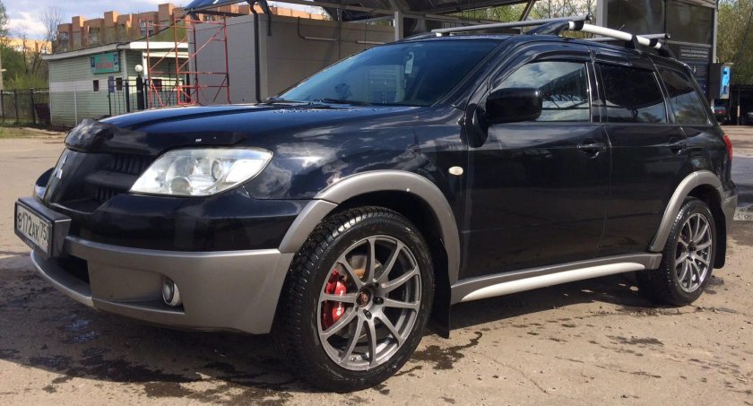 Mitsubishi Outlander 2004 диски