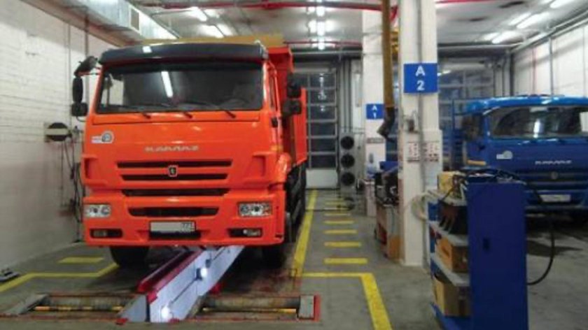 Техосмотр КАМАЗ