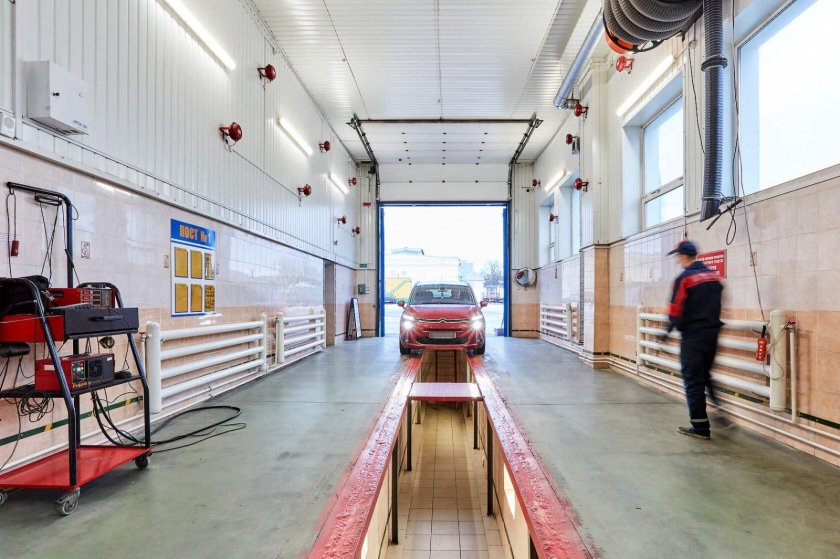 Станция технического осмотра