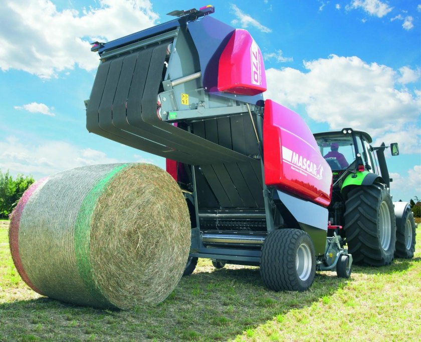 Рулонный пресс подборщик mascar