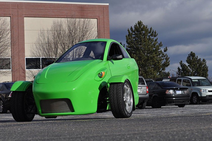 Elio Motors трехколесный автомобиль