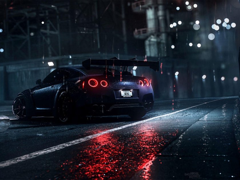 Nissan GTR r35 Night