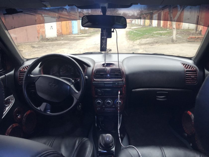 Переделка салона Хендай акцент