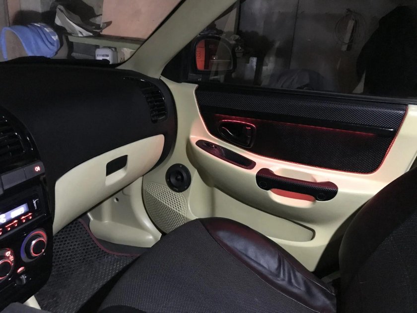 Тюнинг салона акцент ТАГАЗ