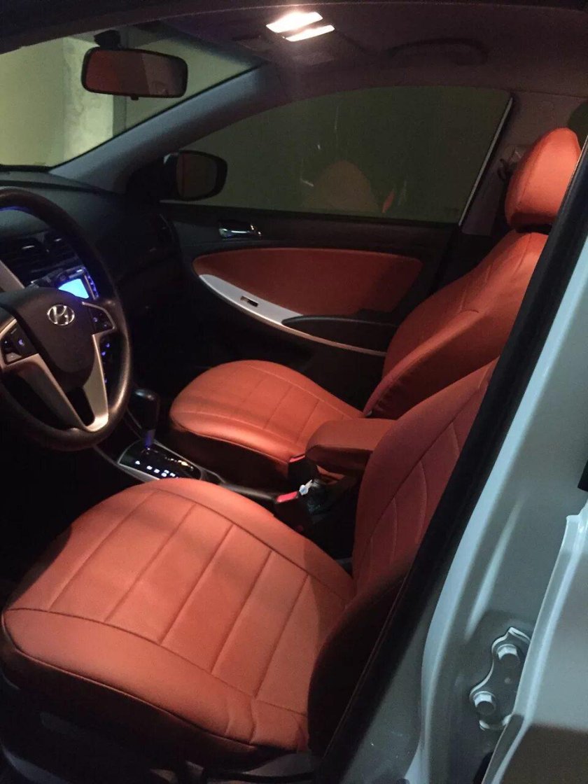 Кожаный салон Хендай Соната