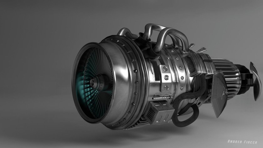 Футуристический двигатель