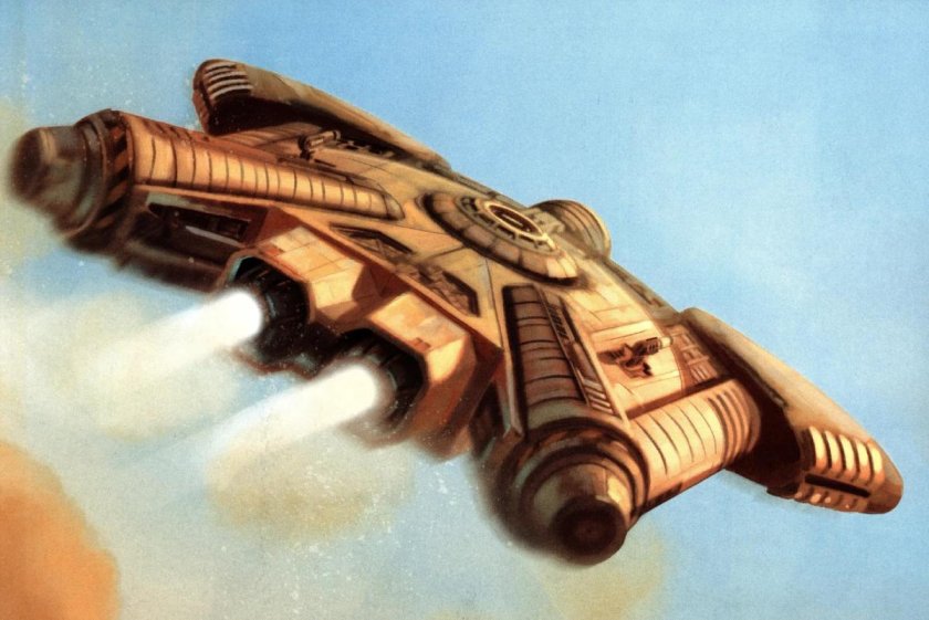 Грузовой корабль Star Wars YV 865