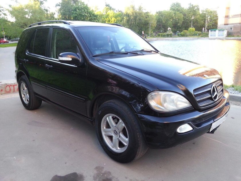 Мерседес м класс 2002