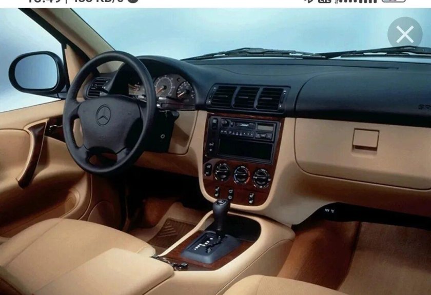 Mercedes Benz ml 320 салон