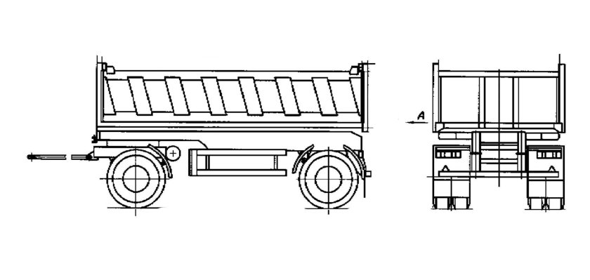 Прицеп МАЗ 857100