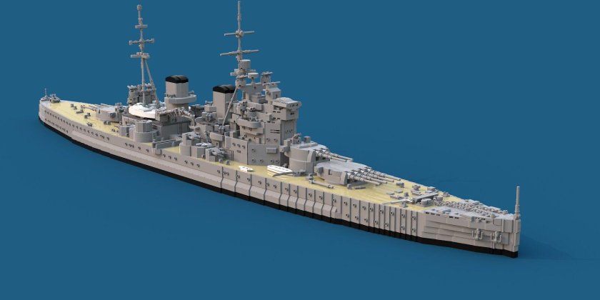 Лего линкор King George 5