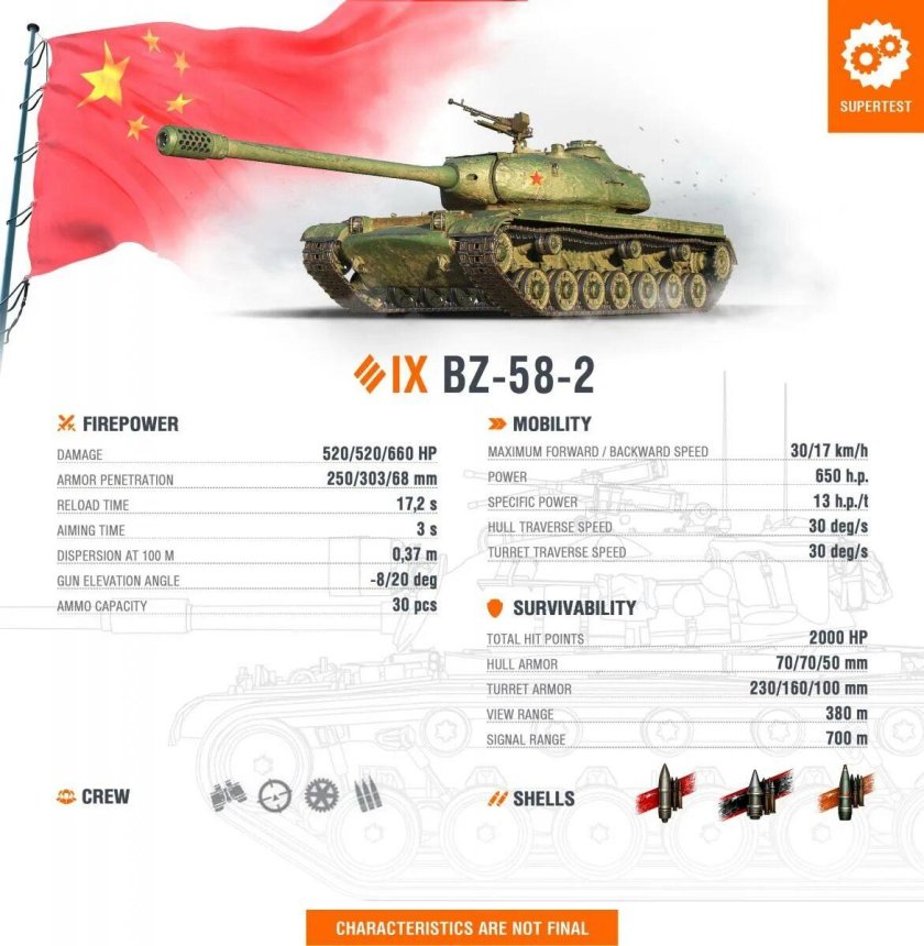 Ст-62 вариант 2 мир танков