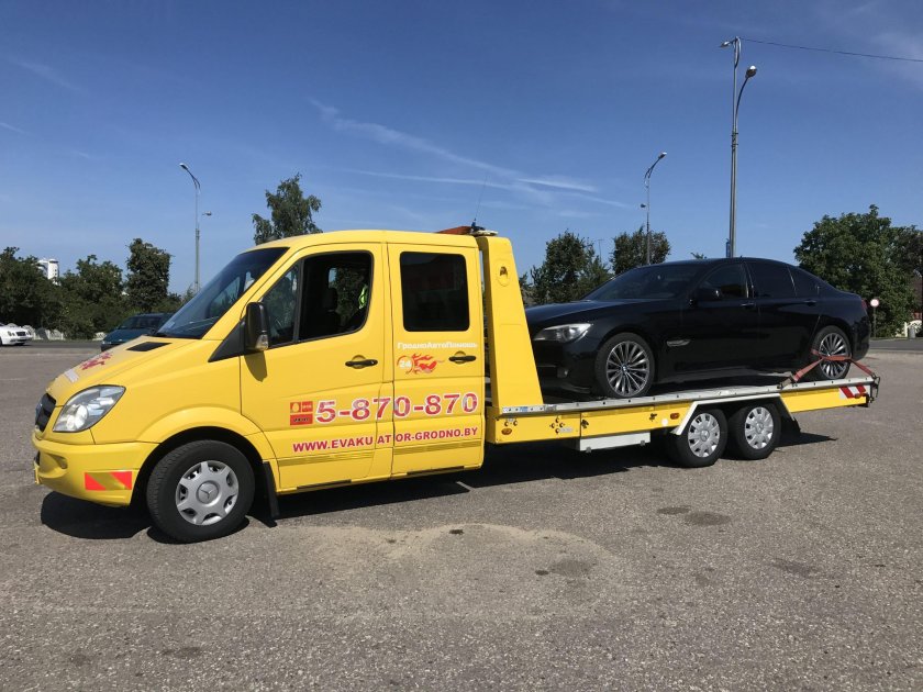 Эвакуатор Ford Transit 2001