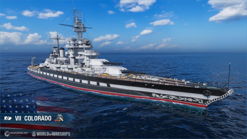 Линкор Монтана в World of Warships