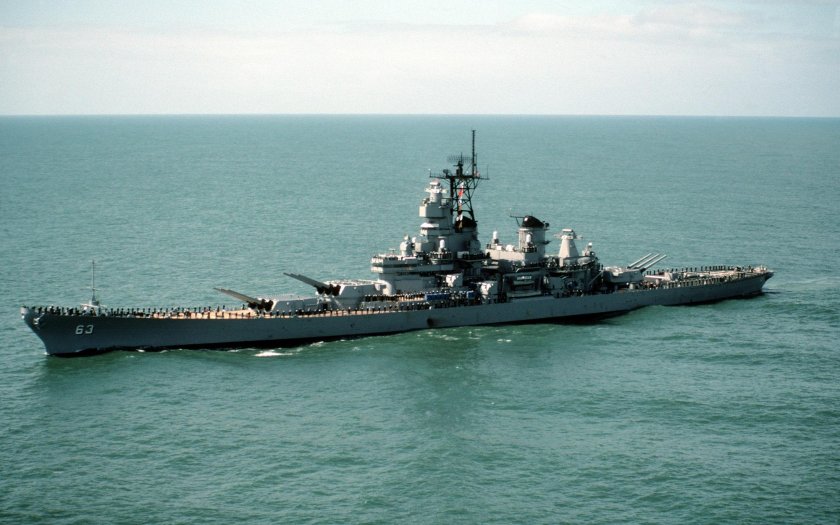 USS Missouri линкор