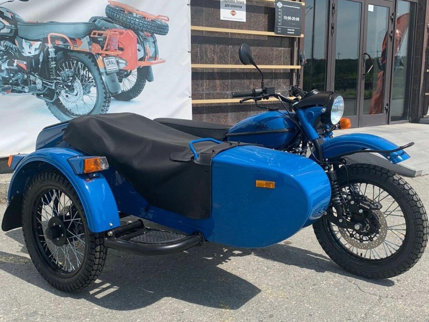 Новый Урал мотоцикл 2023