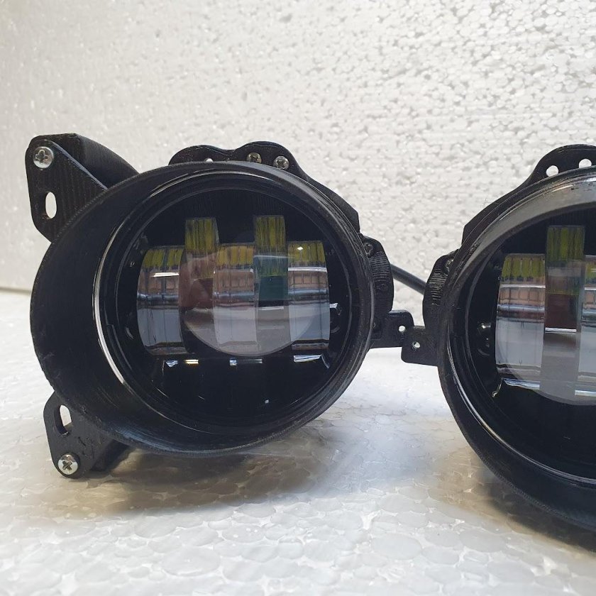 Лед ПТФ Лансер 10 дорестайл