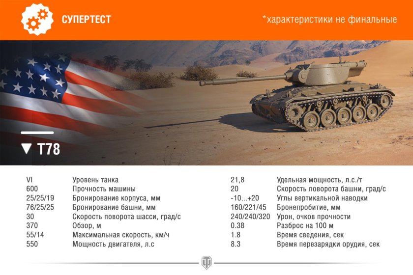 Т78 танк американский