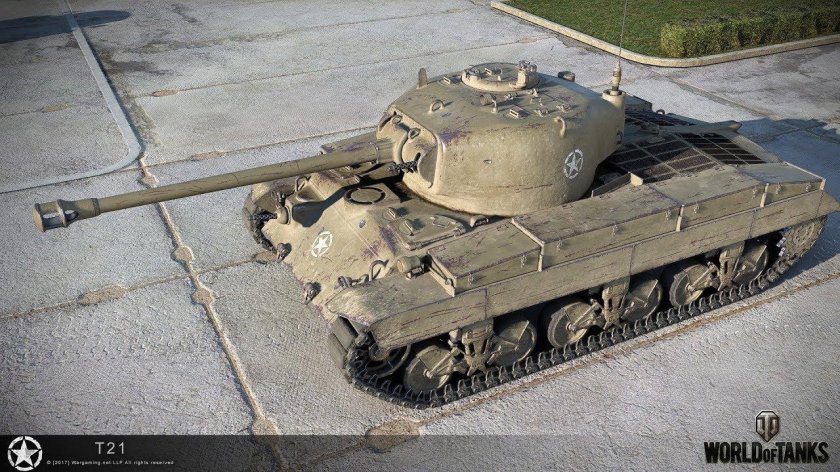 Т21 танк блиц