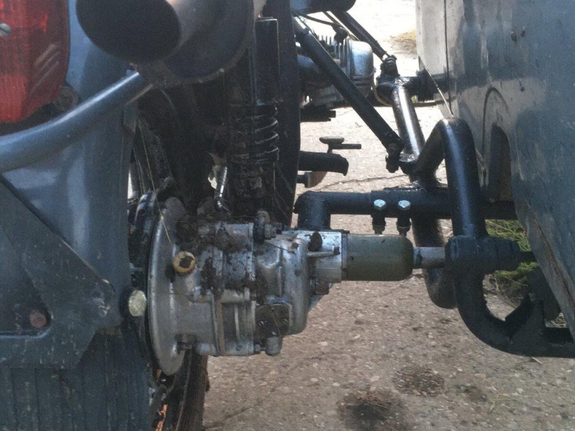 Масляный радиатор на мотоцикл Урал