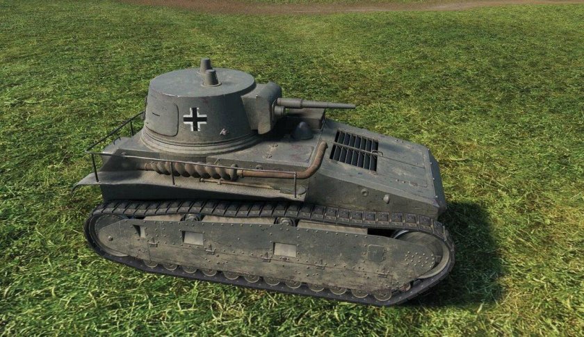 Немецкий танк Leichttraktor