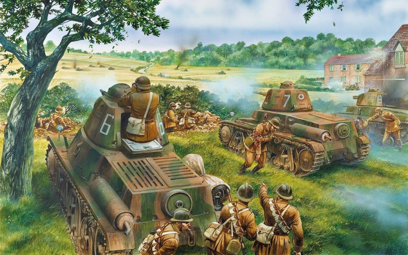 Танкисты Франции 1940