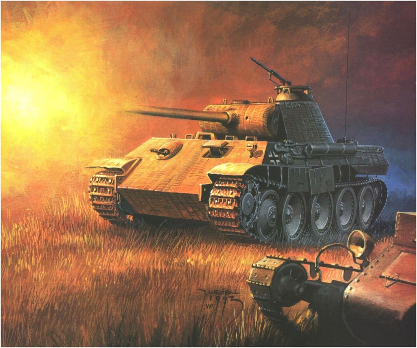Немецкий танк пантера