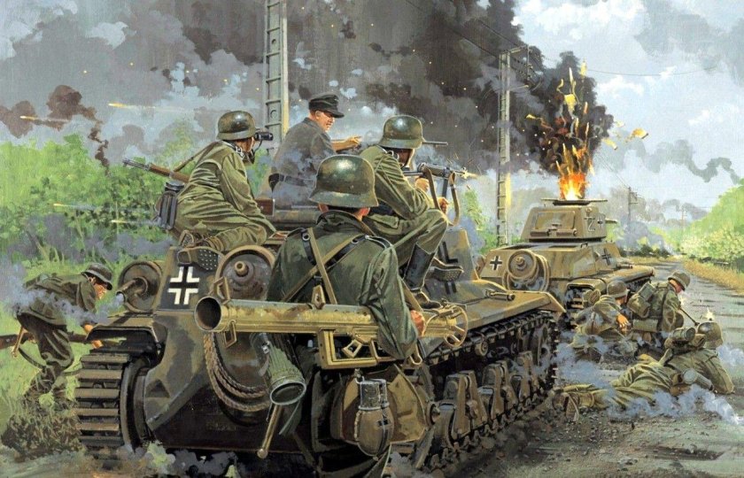 Вторая мировая война Вермахт арт