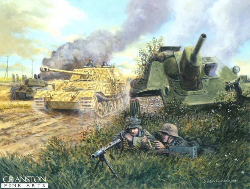 Курская битва танковое сражение