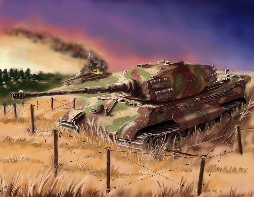 Королевский тигр World of Tanks