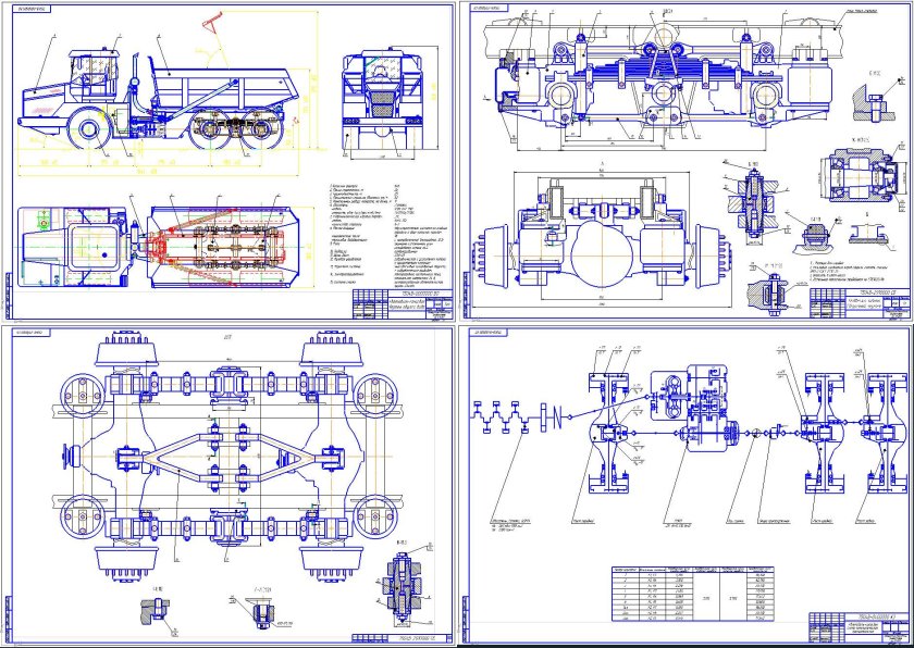 Компоновочная схема трансмиссии КАМАЗ
