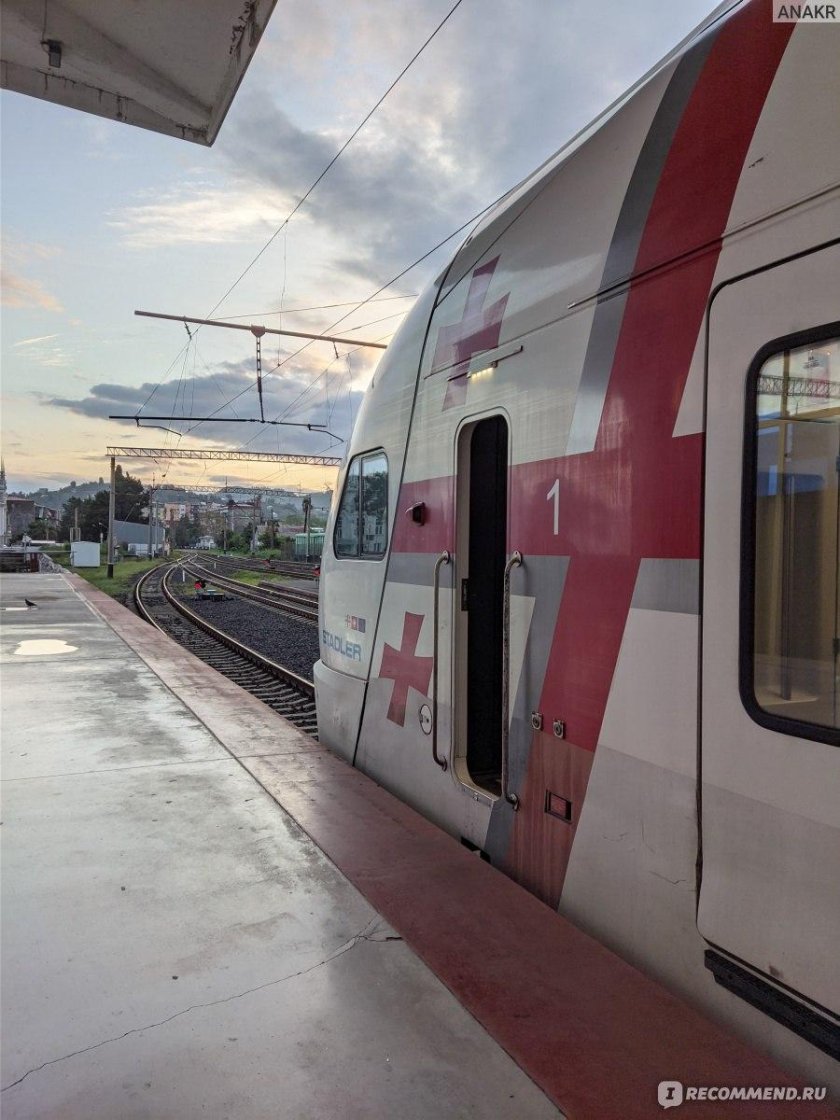 Поезд в Батуми Stadler