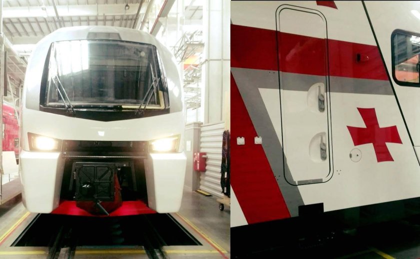 Двухэтажные поезда в Грузии