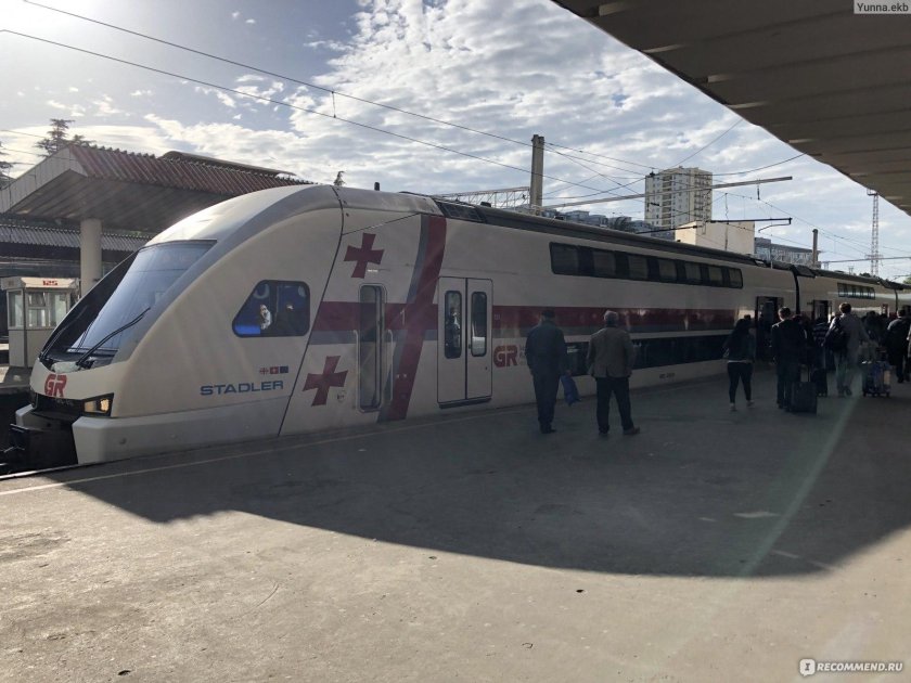 Тбилиси Батуми поезд Штадлер