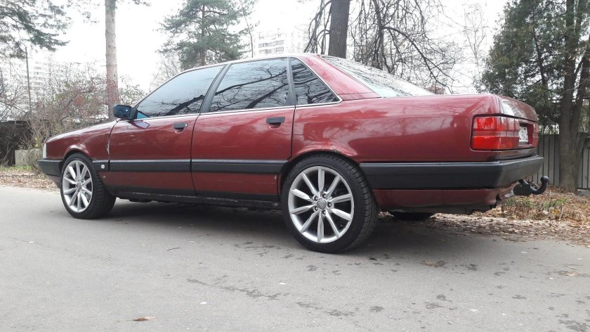 Грязевая резина на Ауди 100 с3