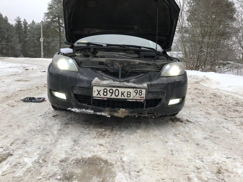 Лампочка в туманки Мазда 3 БК