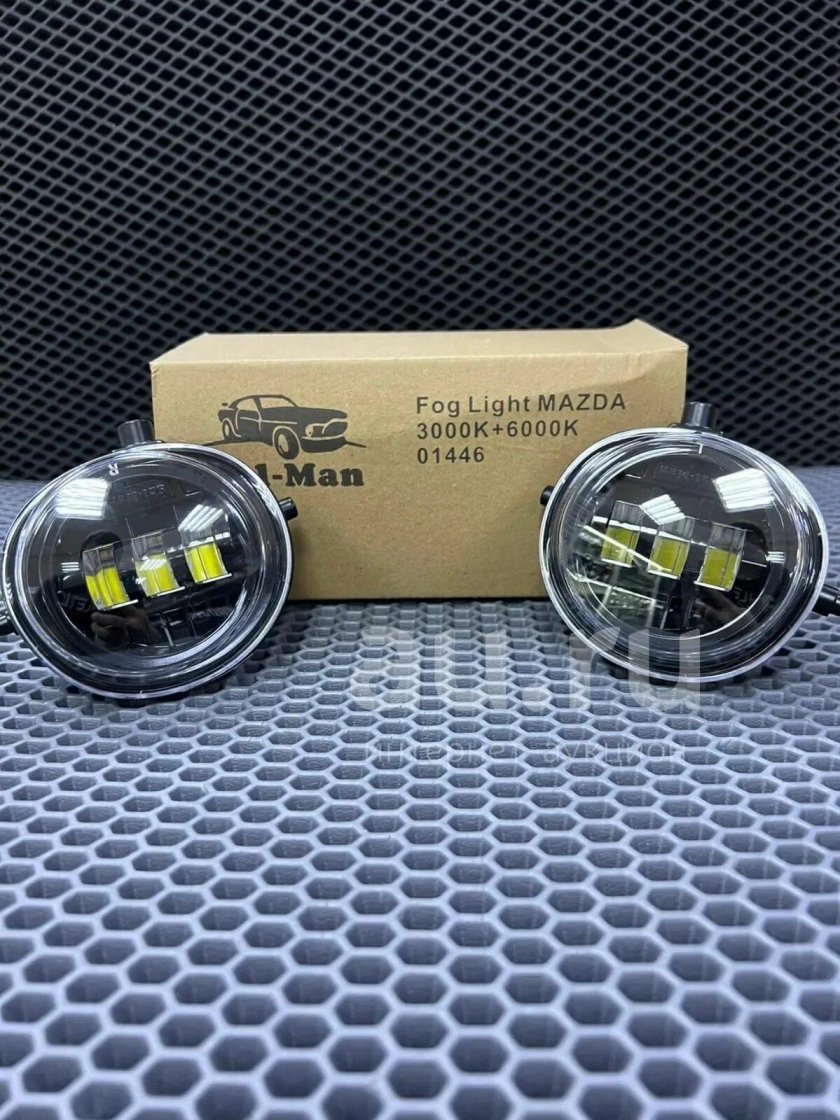 Светодиодные ПТФ Mazda 3 BK