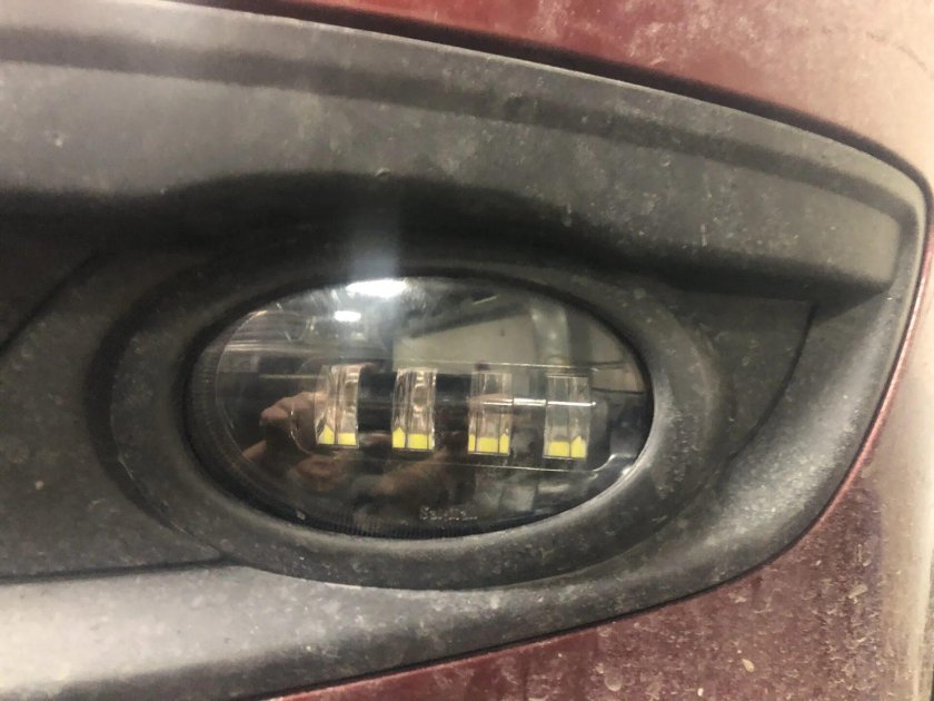 ПТФ Sal man на Мазда 3 BK