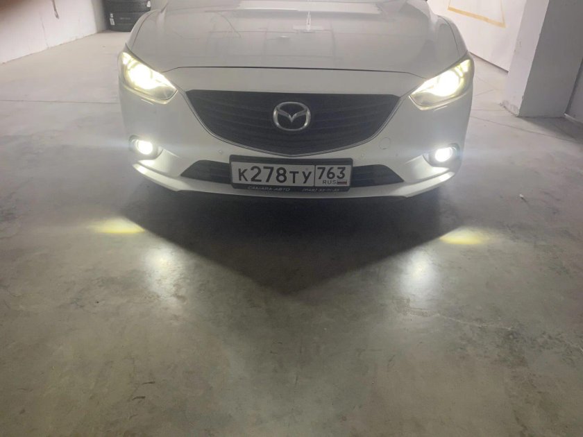 Туманки Салман Мазда 6 gg