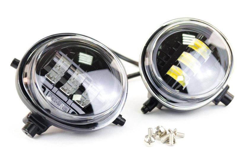 Диодные ПТФ Sal-man 50w для Опель Астра h Рестайлинг