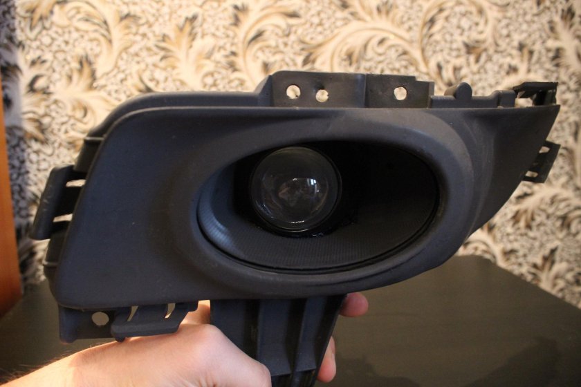 Линзы в ПТФ Mazda 3 BK