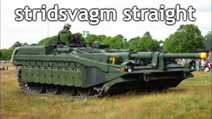 Шведский танк Стридсвагн 103