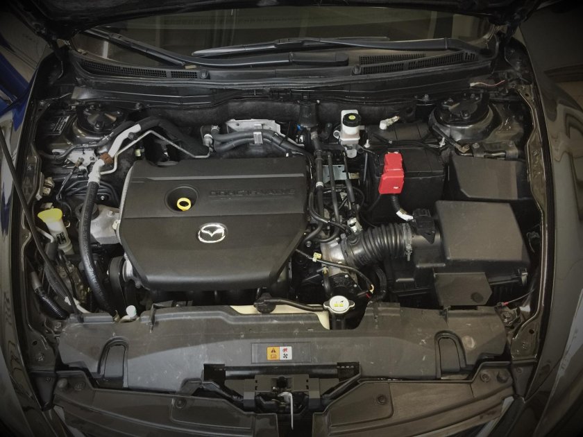 Mazda 6 gg подкапотное