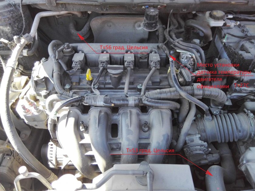 Датчик температуры Мазда 6 gg