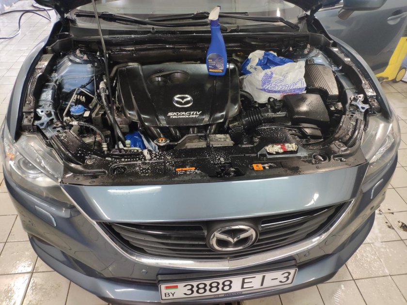 Mazda 6 GJ 2013 подкапотное