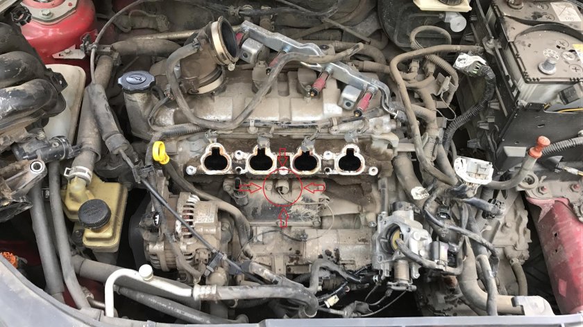 Датчик детонации Мазда 3 1.6 2007