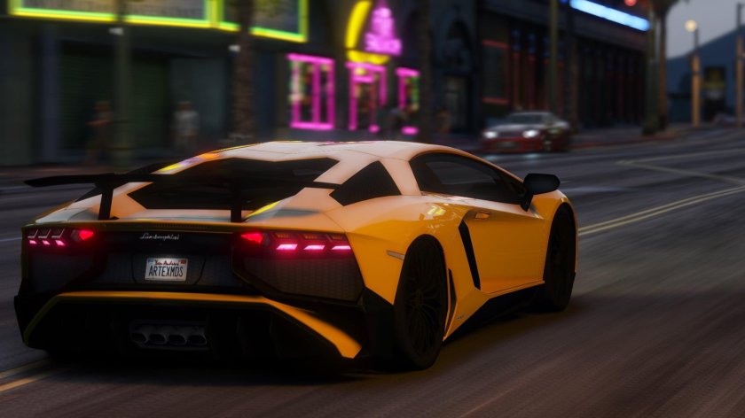 Авентадор ГТА 5