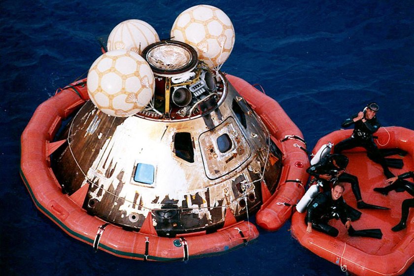 Аполлон 15 приводнение