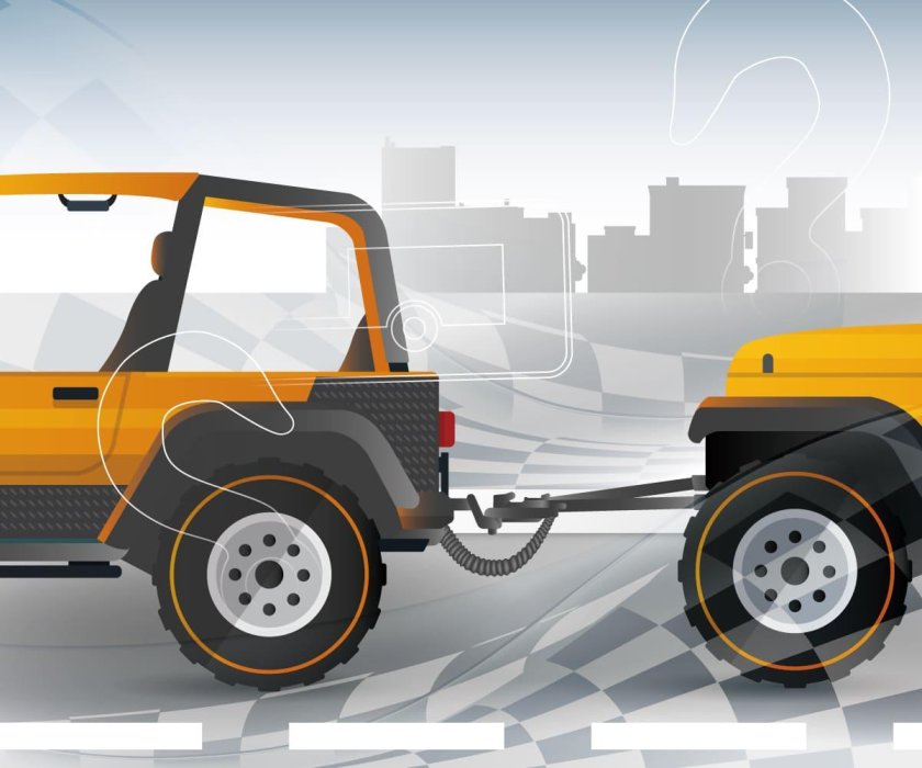 Можно ли перевозить людей в буксируемом автомобиле на гибкой сцепке