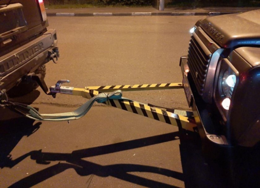 Жёсткая сцепка для УАЗ Патриот